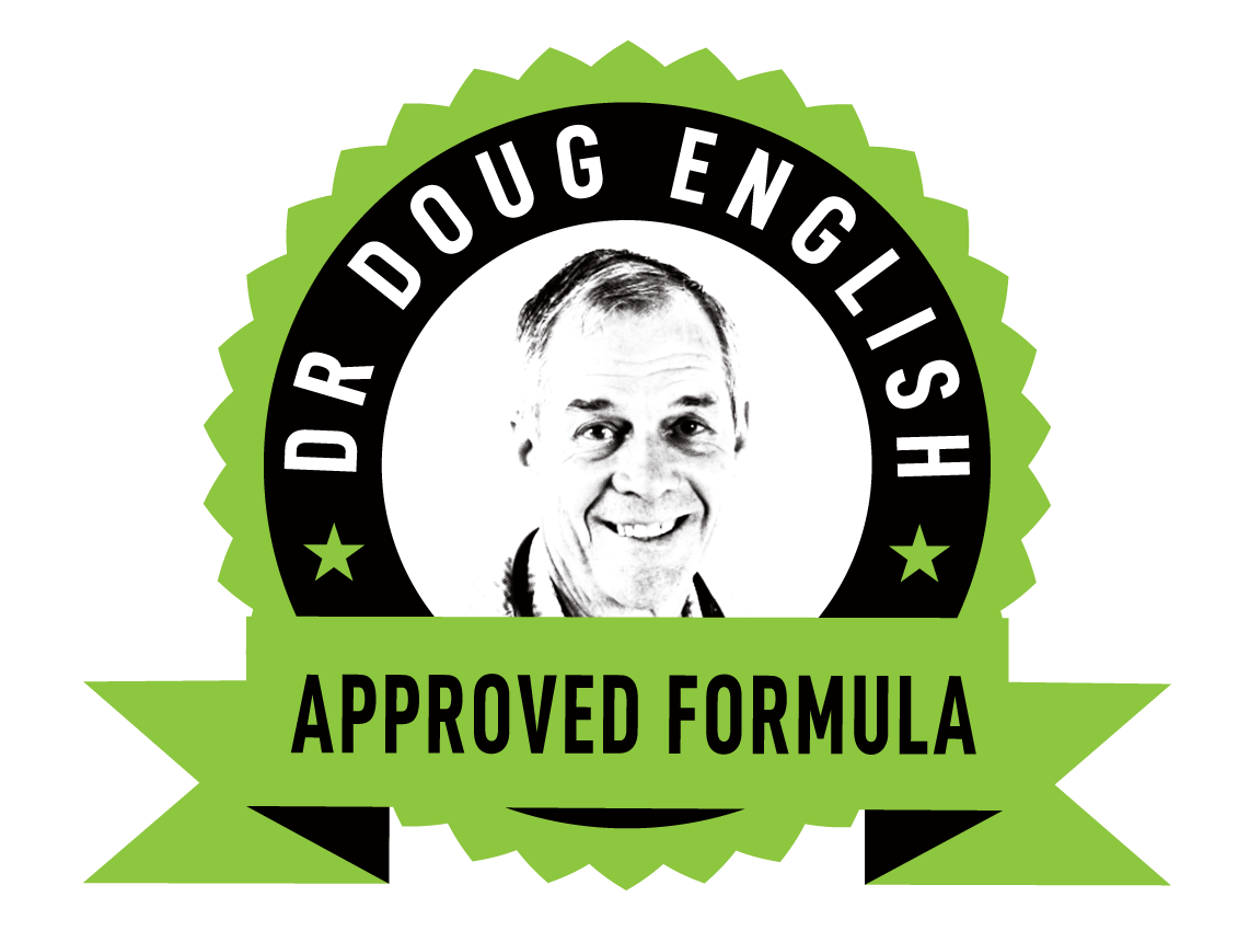 Dr Doug recipe and formula approval for health benefits